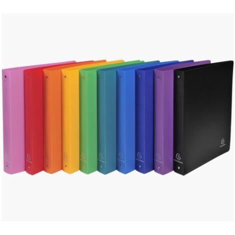 Exacompta 51699E raccoglitore ad anelli A4 Multicolore