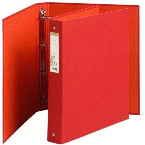 Exacompta 51985E raccoglitore ad anelli A4 Rosso