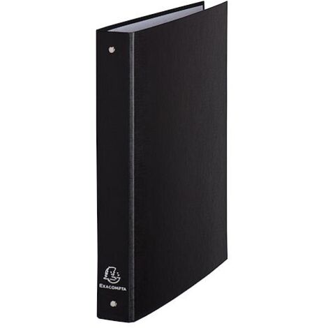 Exacompta Ringbuch 51371E DIN A4 PP 4Ringe 30mm schwarz