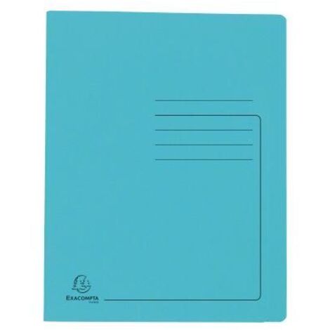 EXACOMPTA Schnellhefter Exacompta DIN A4 355g/m² Colorspankarton türkis