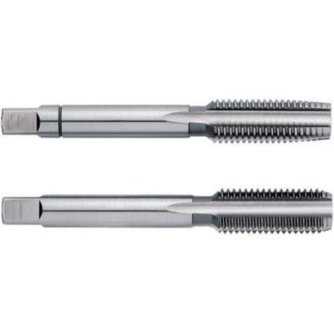 Exact 00469 KIT maschi a mano 2 parti metrica a passo fine Mf12 1.5 mm Taglio destrorso DIN 2181 HSS 1 KIT