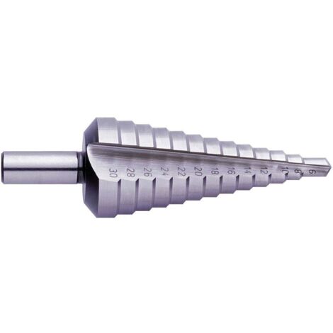 Exact 05330 HSS Foret étagé 9 - 36 mm Longueur totale 86 mm tige à 3 surfaces 1 pc(s) C93268