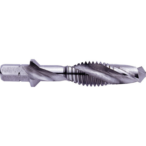 Exact 05902 Kombigewindebohrer   metrisch M4 0.7 mm Rechtsschneidend DIN 3126 HSS  1 St.