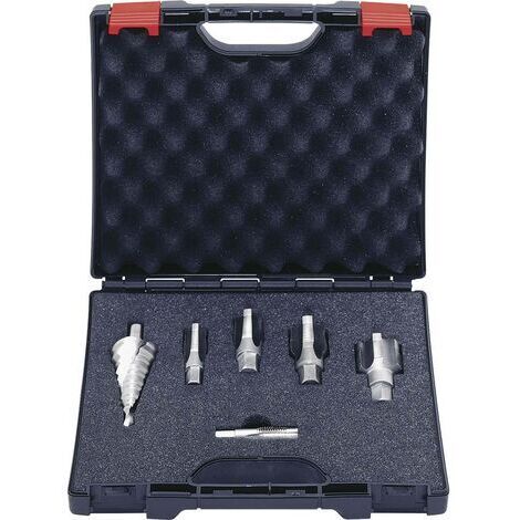Exact 05979 Set de tarauds à une coupe 6 pièces métrique fin coupe à droite DIN EN 60423 HSS 1 set