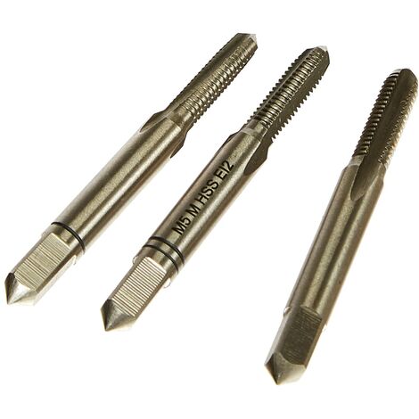 Exact 30103 - Set di punte per trapano M5, HSS, DIN 352