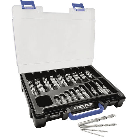 Exact 32286 Metall-Spiralbohrer-Set 120teilig 1 Set