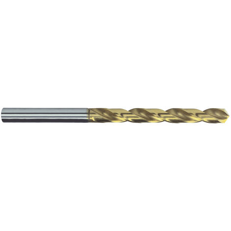 Exact 32532 HSS Metall-Spiralbohrer  3 mm Gesamtlänge 61 mm geschliffen, TiN DIN 338 Zylinderschaft