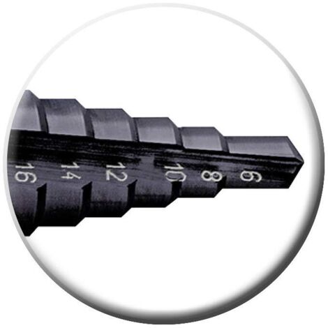 Exact 50067 Berretto a gradini HSS TiAIN 4-20 mm
