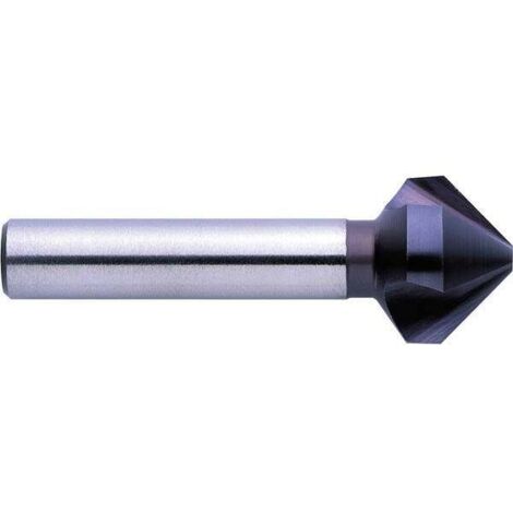 Exact 51136 Svasatore conico 6.3 mm HSS TiAIN Alberino cilindrico 1 pz.