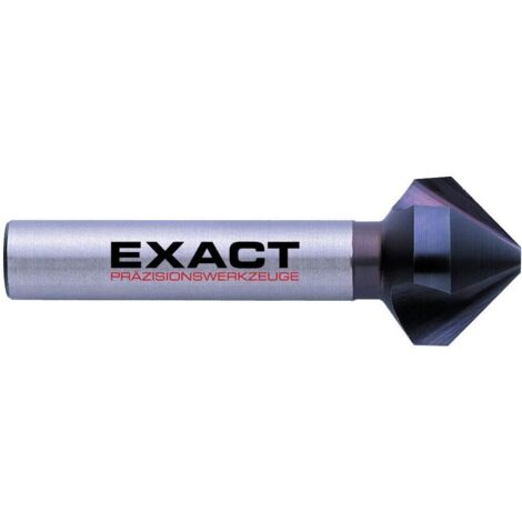 Exact 51140 Frese conica in acciaio rapido TiAIN 90° 8,3 mm