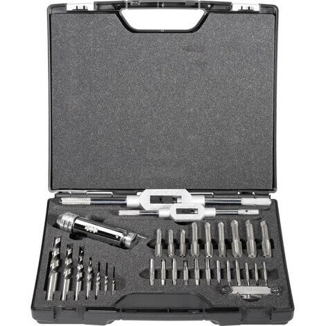 Exact 70551 GS32 Set de tarauds manuels 32 pièces métrique coupe à droite DIN 352 HSS 1 set