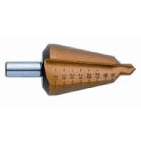 Exact Blechschälbohrer Größe 2 4-20 mm HSS TIN Rundschaft Gewindeschneider