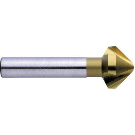EXACT Kegelsenker 90° Ø 12,4 mm HSS TIN-Beschichtung DIN 335C - 5555