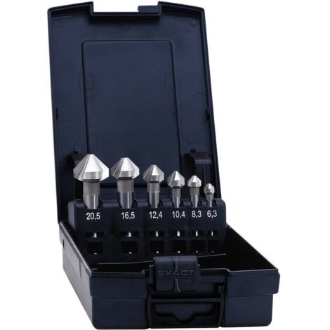 Exact Punte coniche HSS 90° set da 6