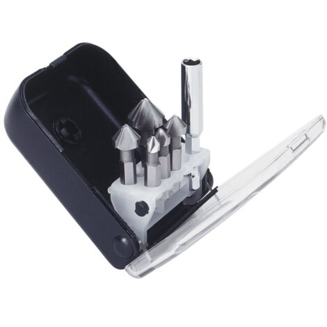 Exact Senkbit-Set ClipSet D Senk-Bits HSS Ø 6,3-16,5 mm Sechskant Senker-Bit-Satz