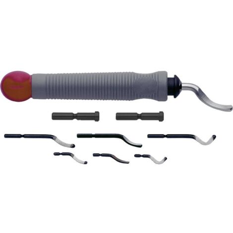 Exact Set di sbavatori in acciaio diametri variati 60003