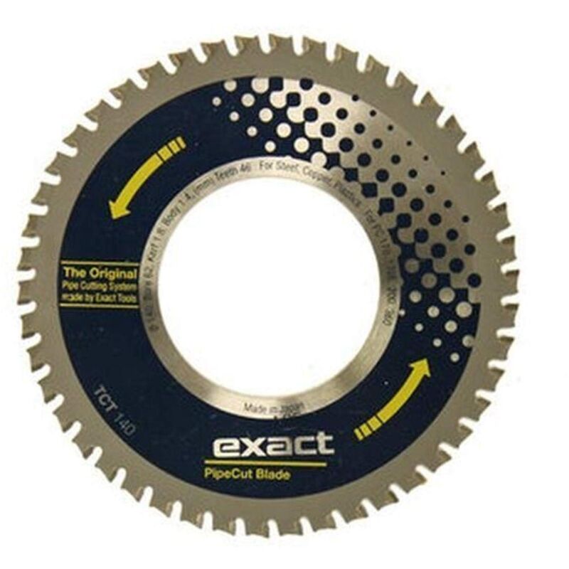 7010486 TCT 140 mm 5 - 1/5,1 cm lama per acciaio