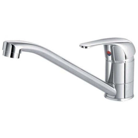 Exagonshop Miscelatore monocomando lavello cucina canna bassa