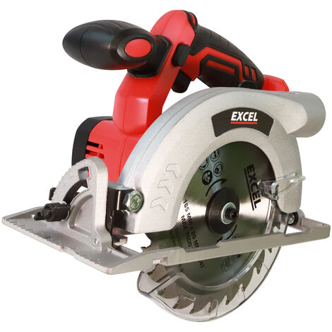 Excel 18V Cordless Circular Saw 165mm Body Only EXL511B (No Battery & Charger):18V