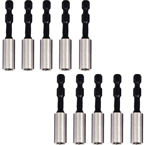Excel 60mm Impact Rated Magnetic Bit Holder Pack of 5