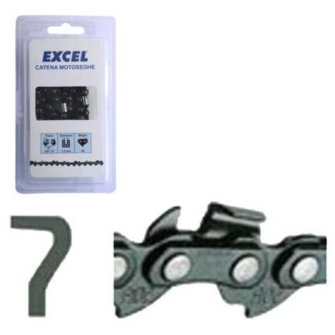 Excel Catena Assemblata Motosega 57 Maglie - Spessore 1,3 mm