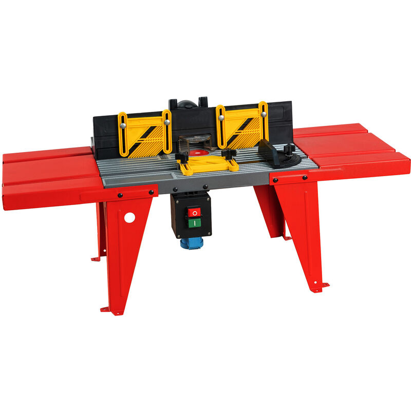 Electric Router Table Aluminium Surface Bench Mounted 1800W - Excel