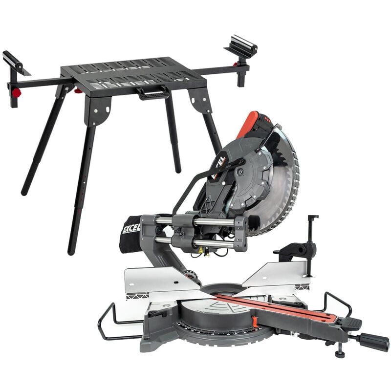 Erbauer 1800W 220240V 254Mm Sliding Mitre Saw Emis254s Erbauer US
