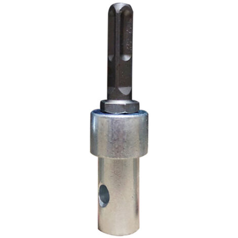 Adaptateur De Perceuse Pour Tarière - Filetage M13 X 15mm - Tige 1/2" - Compatible Mandrin 1,27cm