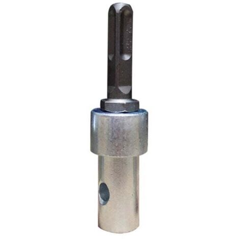 Excellent adaptateur de tarière de terre, tarière professionnelle, adaptateur de maçonnerie en métal，Adaptateur carré à quatre trous pour marteau électrique