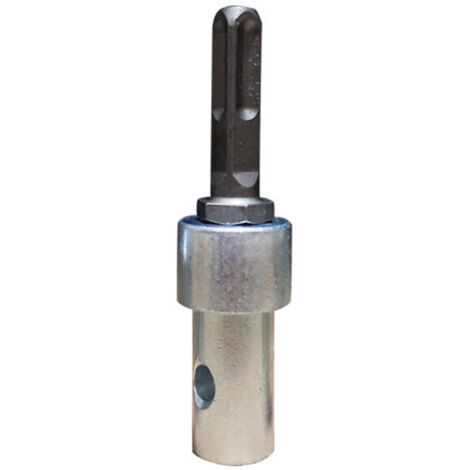 Excellent adaptateur de tarière de terre, tarière professionnelle, adaptateur de maçonnerie en métal，Adaptateur carré à quatre trous pour marteau électrique