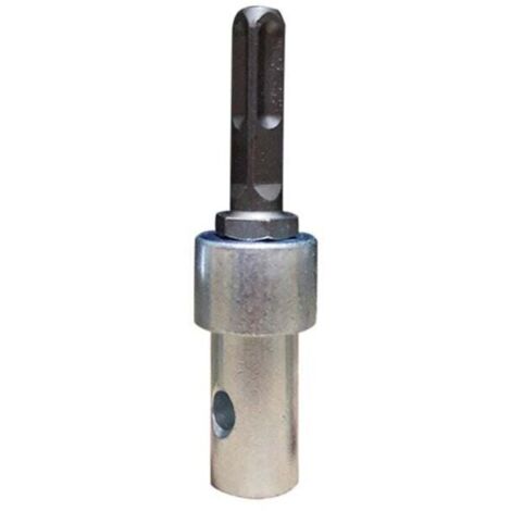 Excellent adaptateur de tarière de terre, tarière professionnelle, adaptateur de maçonnerie en métal，Adaptateur carré à quatre trous pour marteau électrique