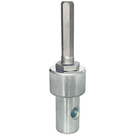 Excellent adaptateur de tarière de terre, tarière professionnelle, adaptateur de maçonnerie en métal，Adaptateur de foret hexagonal