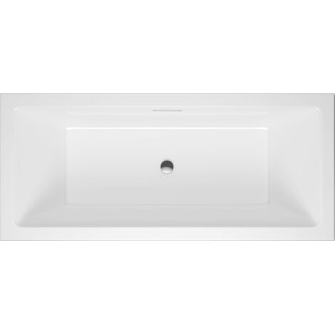 Excellent Baignoire Heaven Slim - 170x75 cm - Blanc brillant - Design moderne - Confort optimal