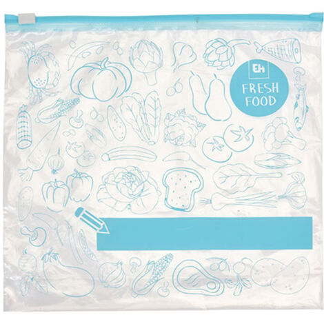 EXCELLENT bolsas cierre zip 3 litros caja 10 , Caja 10 bolsas cremallera 3 litrosBolsas para mantener fresca la comida15 piezas por paqueteCapacidad 3 litroResellab