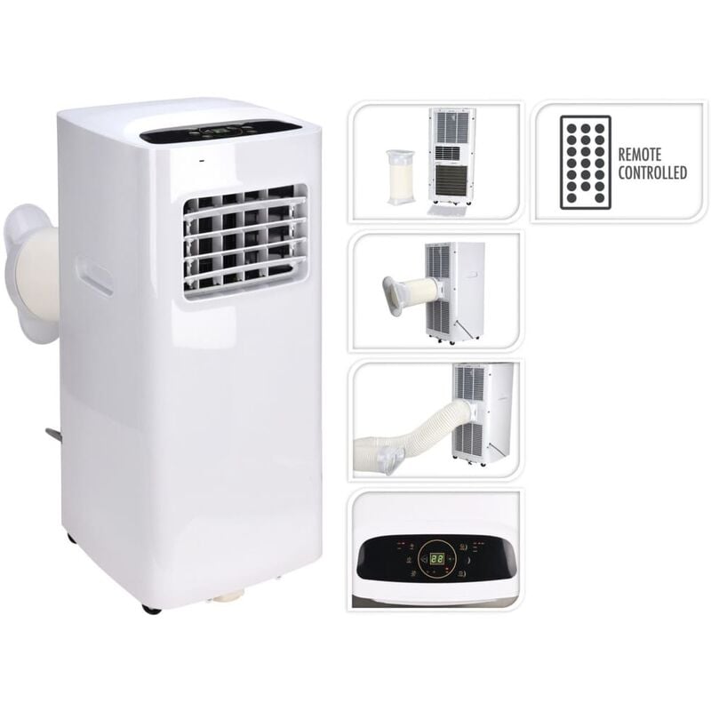 

Excellent Electrics Aire acondicionado mando a distancia blanco 2000 W - Blanco