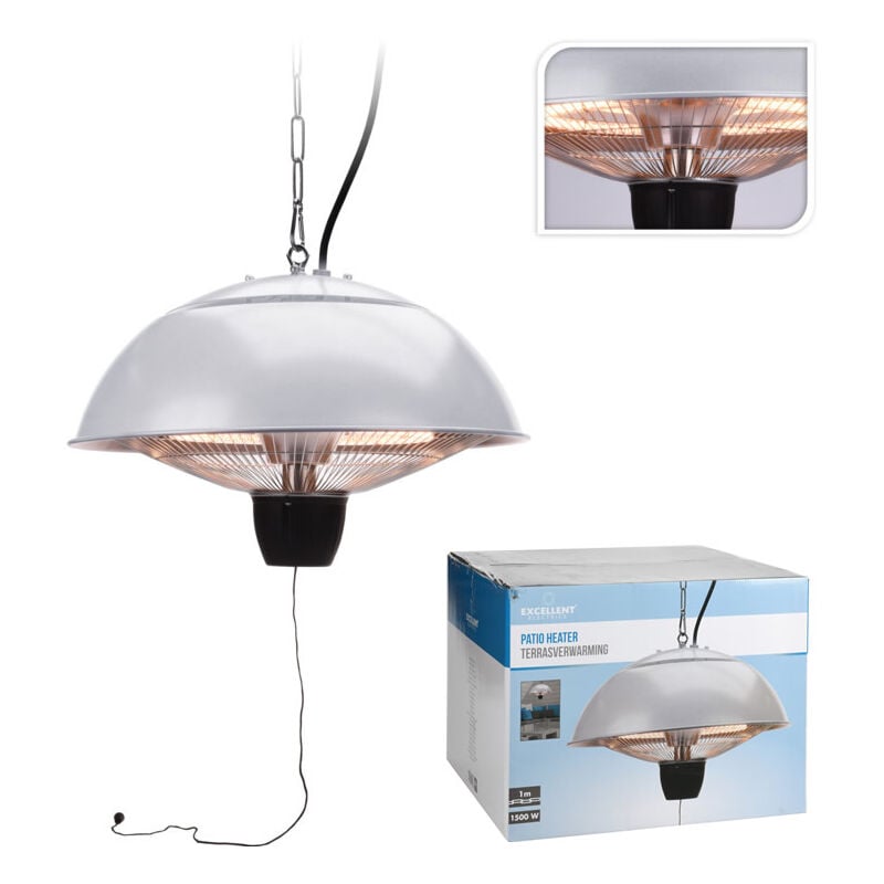 Poêle suspendu patio 1500W