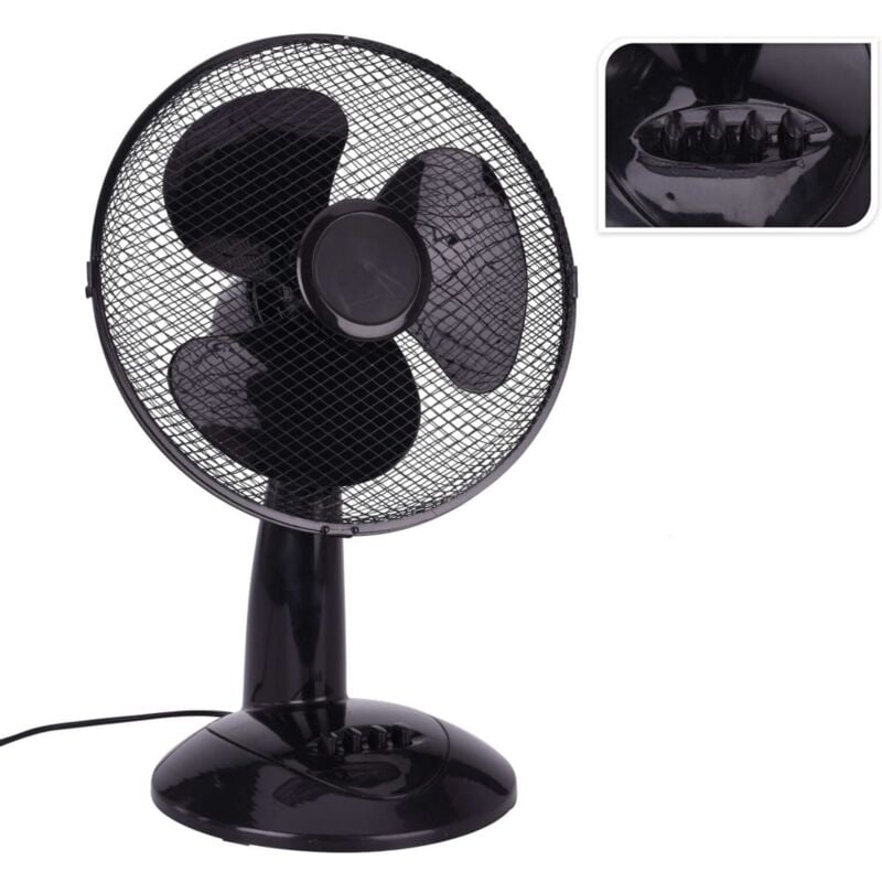 

Ventilador de sobremesa negro 45 W - Negro - Excellent Electrics