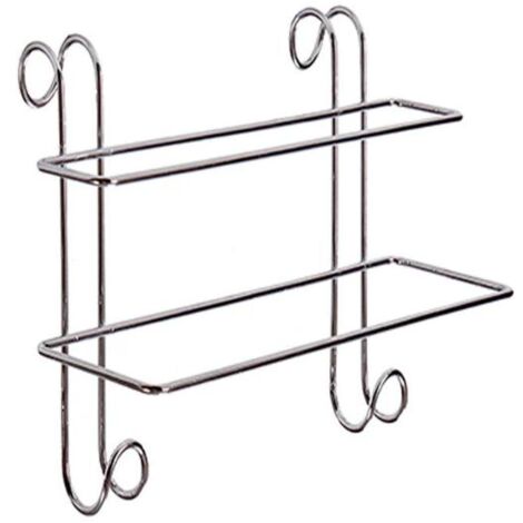 EXCELLENT perchero puerta toallas doble 14x20x39 cm , Perchero puerta toallas doble 14x20x39 cmFabricado en metal de alta calidadFácil instalación detrás de la puertaMe