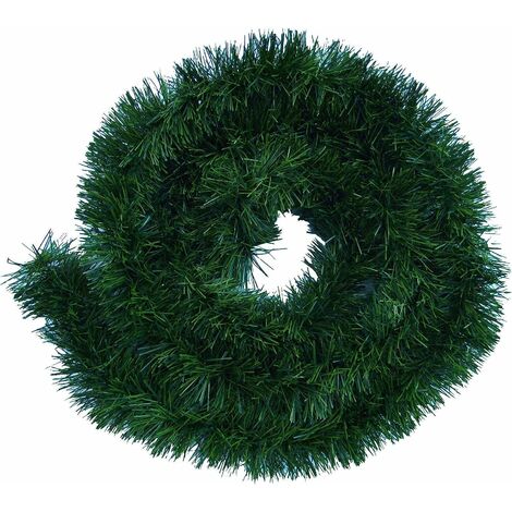 Excellente guirlande déco artificielle de 5 m en vert sapin - peut être utilisée de manière flexible à l'intérieur et à l'extérieur - cette guirlande de sapin ravira toute la famille