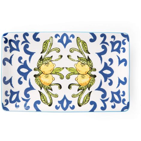 Excelsa Amalfi Piatto Portata/Aperitivo, Ceramica
