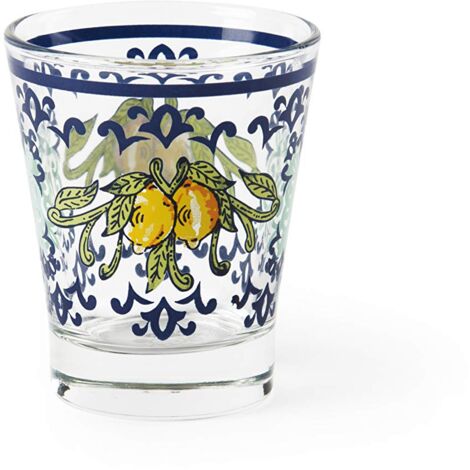Excelsa Amalfi Set 6 Bicchierini da Liquore/caffè, Vetro