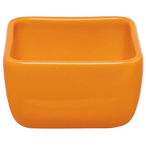 Excelsa, ciotolina snack quadrata 9x9 cm arancio