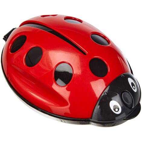 Excelsa Coccinella Raccoglibriciole, Rosso e Nero, 15 x 10 cm