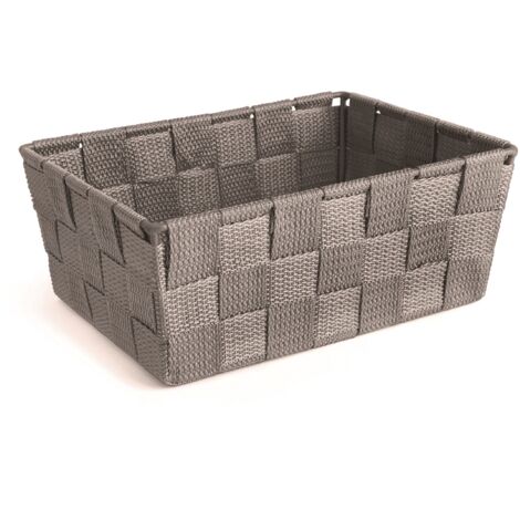 Excelsa Cross Cestino Portatutto, Grau, 21x16x8.5 cm