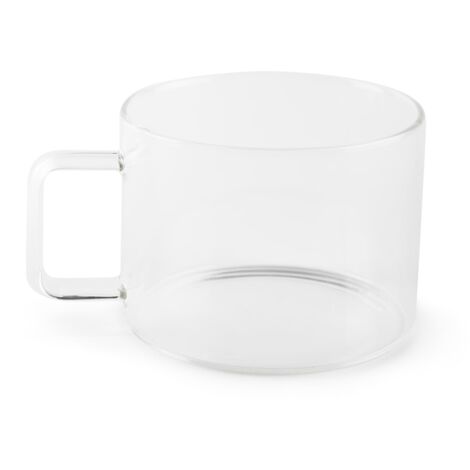 Excelsa Essential Set 6 Jumbo Trasparenti, Vetro Borosilicato, Capacità 500 Ml.