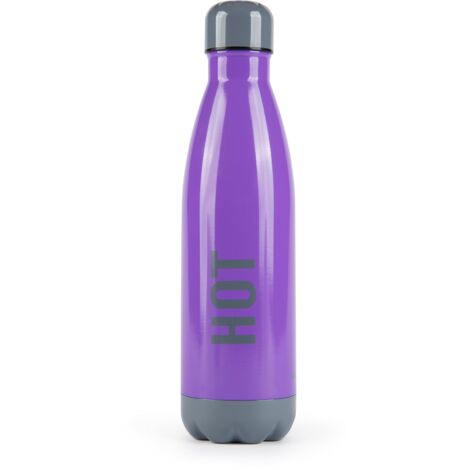 Excelsa Hot/Cold Bottiglia Termica, 50 Cl., Lilla, Acciao INOX