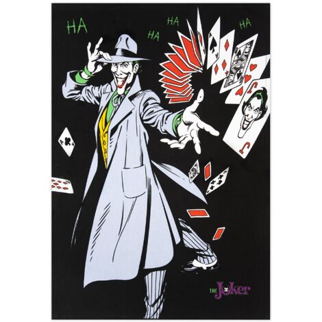 Excelsa Joker Canovaccio da Cucina, 100% Cotone, Cm. 70 x 50, Con Asola