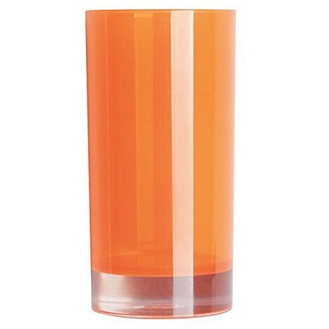 Excelsa Linea Bagno Bicchiere Portaspazzolini, Arancio