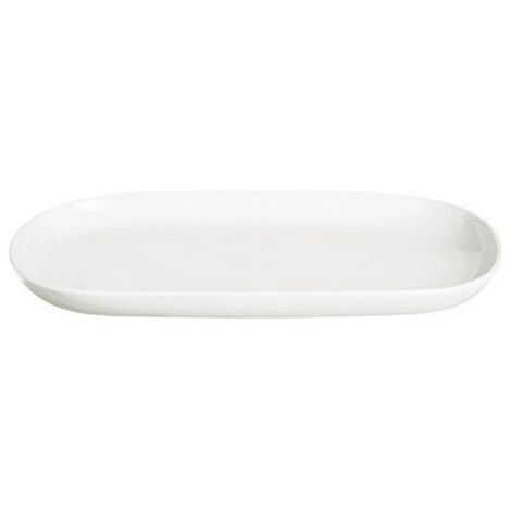 Excelsa Piatto Ovale Home, 30,4 X 16 cm, Bianco