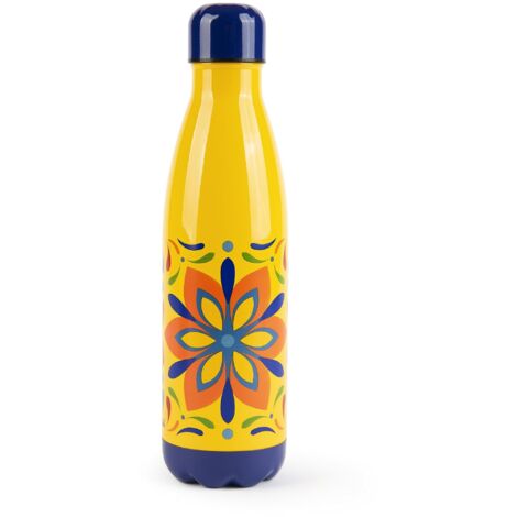 Excelsa Puebla Bottiglia Termica, 50 Cl., Gialla, Acciao INOX
